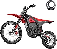 Vista 1 de IN10 Pro - Motocicleta eléctrica de motocross, motor de tracción media de 5500 picos, bicicleta eléctrica de velocidad máxima de 50 mph, 60 V 27 AH