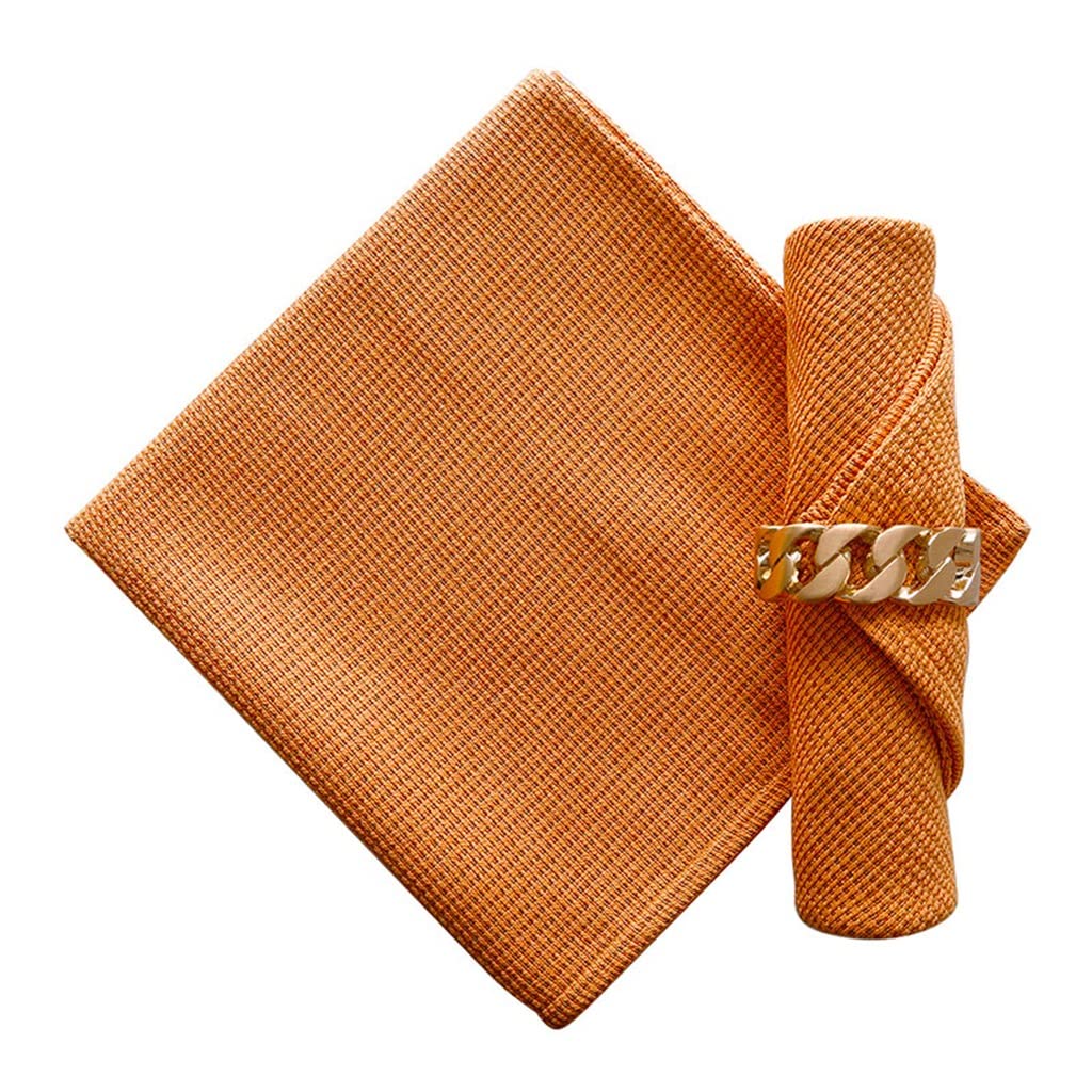 MOBYGKFY 4pcs Hotel Mouth Cloth Folded Cup Wipes Do Not Shed Lint Napkins