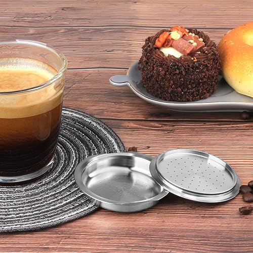 HAILASRE Capsula di caffè riutilizzabile compatibile con Philips Senseo - 7