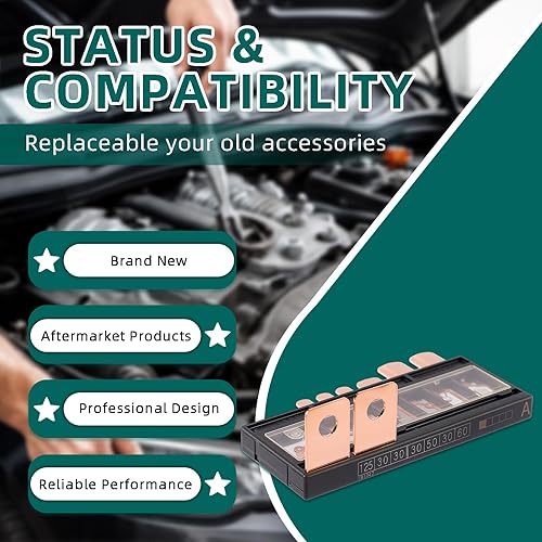 Miniatura 5 de AUTOKAY Fusible de bloque múltiple para Honda Civic 2016 2017 2018 2019 2020 38231-TBA-A01