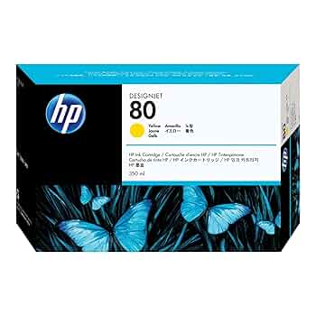 Amazon.com: HP 80 Magenta 350-ml Genuine Ink Cartridge