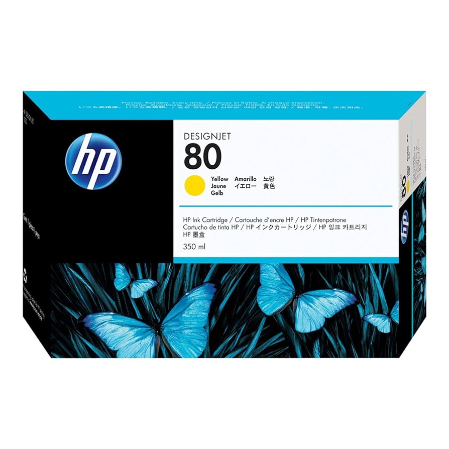 寄付対象品 Hp Designjet 1000 C4847A マゼンタ350ml Amazon.com: HP 80 Magenta 350-ml Genuine Ink Cartridge