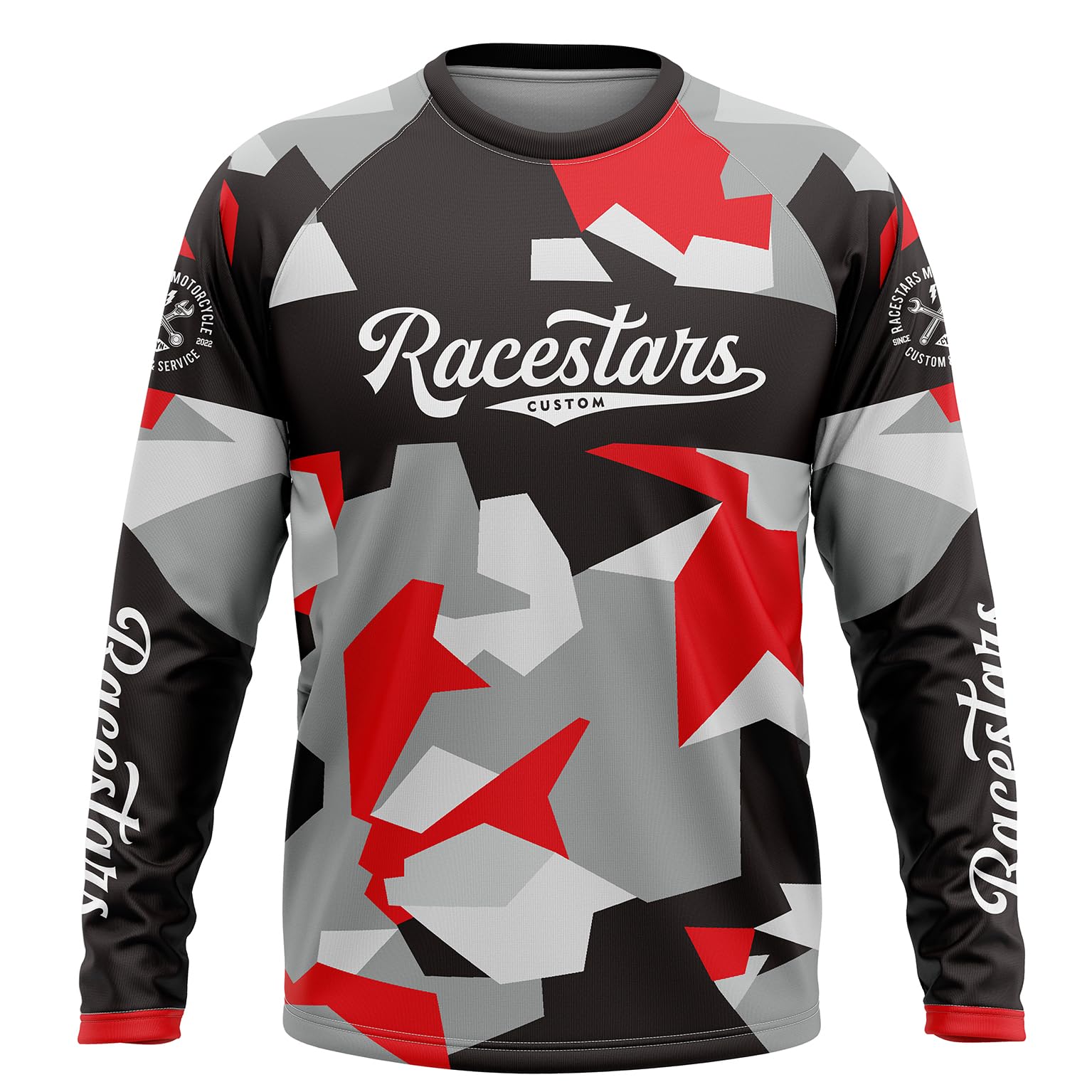 Maillot Manches Longues Fox Racing Rockstar - Noir, Taille S Pour Homme