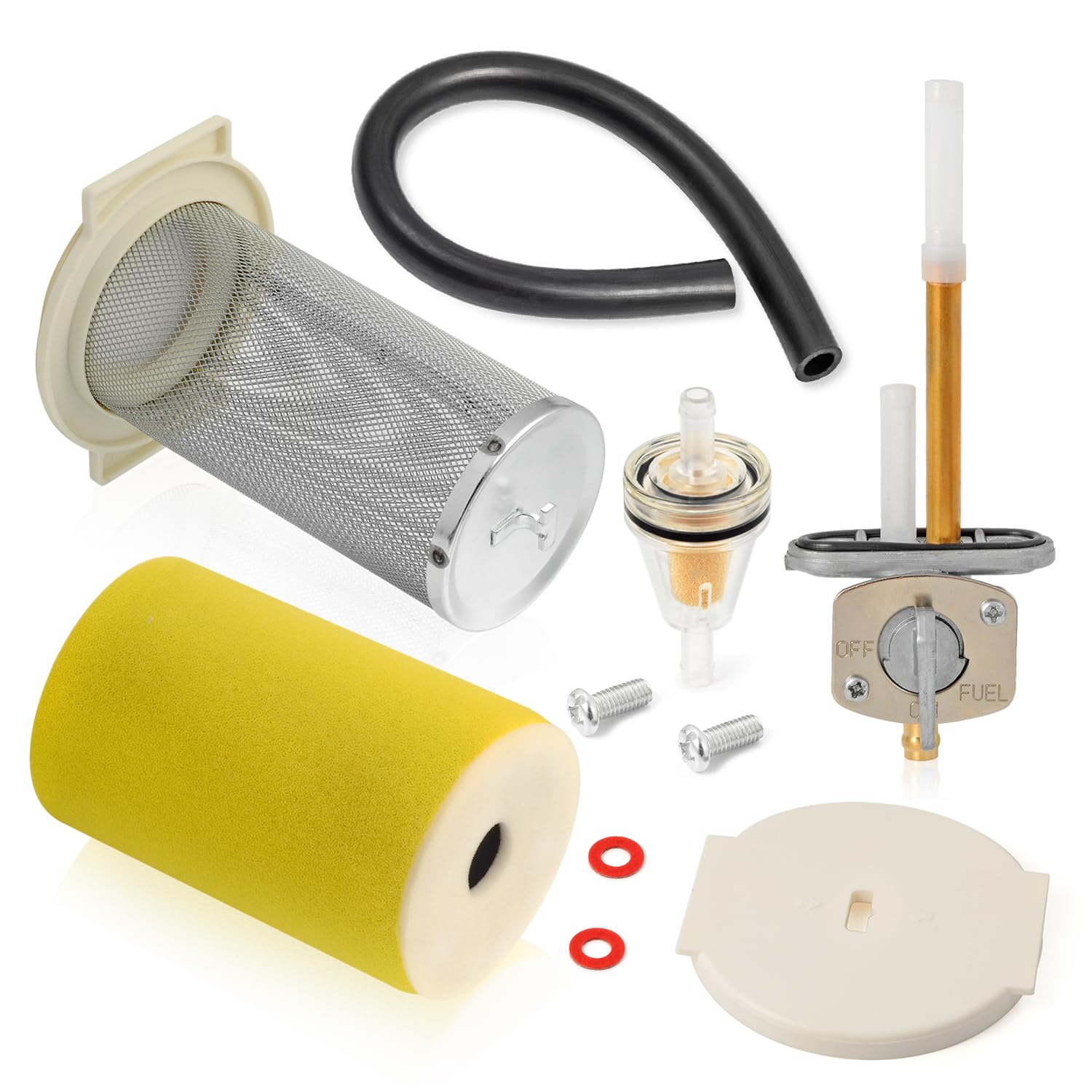 bear 63 Amazon.com: Air Filter & Guide & END CAP Kit Fuel Valve