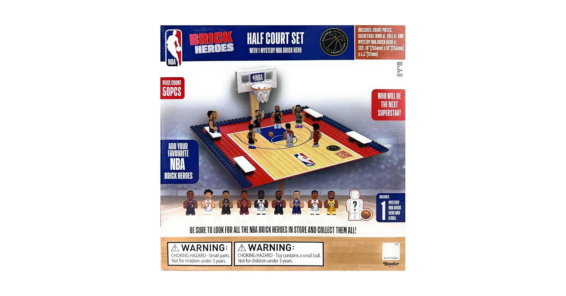 Amazon.co.jp: Hunter Products NBA ブリックヒーローズ ハーフコート