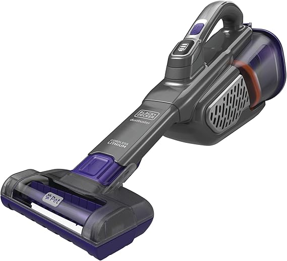 BLACK+DECKER dust buster Handheld Vacuum Cordless Rechargeable Pet Hair, Portable Home and Car Vacuum