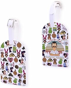 Cartoon TV Series Inspire Baggage Tag Cartoon Family Fan Gift TV Show Lover Suitcase ID Tag (All Terrible-TAGCA)