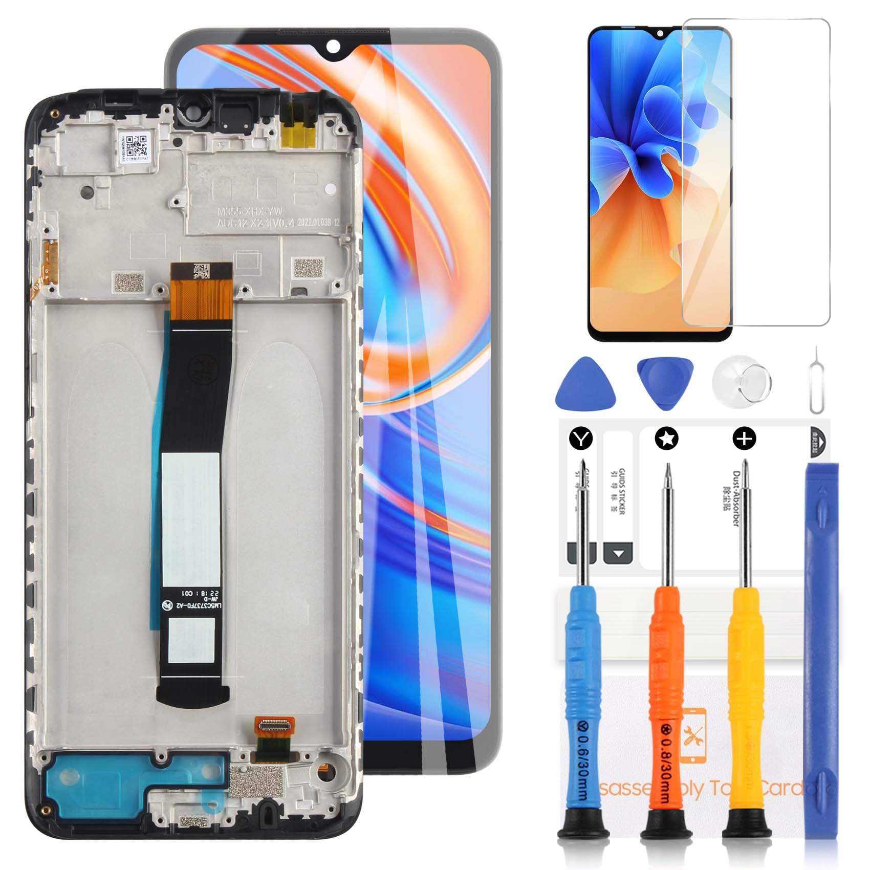 Display Lcd Per Xiaomi Redmi 10C 220333Qag 220333Qbi 220333Qny Touch