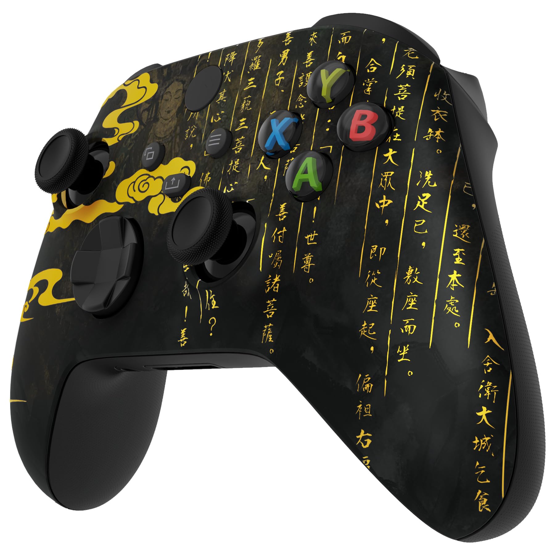 eXtremeRate Carcasa para Xbox Series S X Mando Protector Placa Frontal Funda Delantera Reemplazo Kit Cubierta Cover Shell para Xbox Series X S Control-No Incluye Mando(Mito Oriental) — view 7