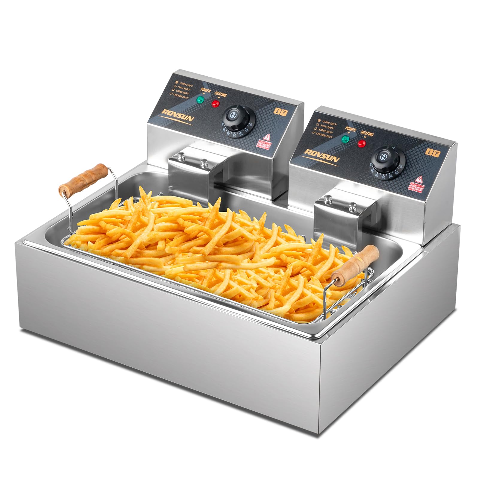 ROVSUN 23.8Qt Electric Deep Fryer