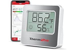 ThermoPro TP357 Digital Hygrometer Indoor Thermometer of 260FT
