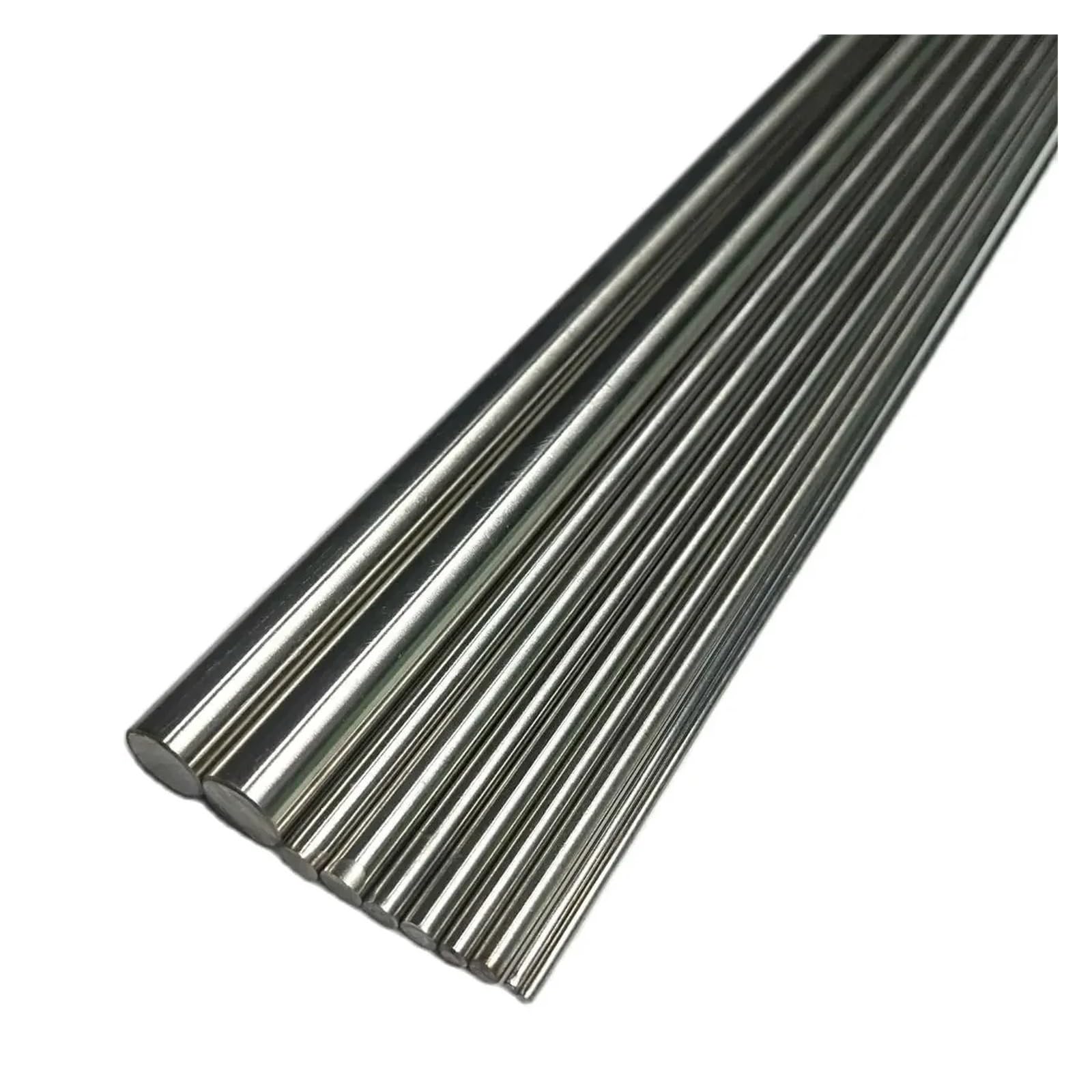 Ejes lineales de Acero Inoxidable, Varilla Redonda de Acero Inoxidable Varios diámetros (100-500 mm), Paquete 1 o 5 Unidades for Herramientas Bricolaje(200mm,6mm 1PCS)
