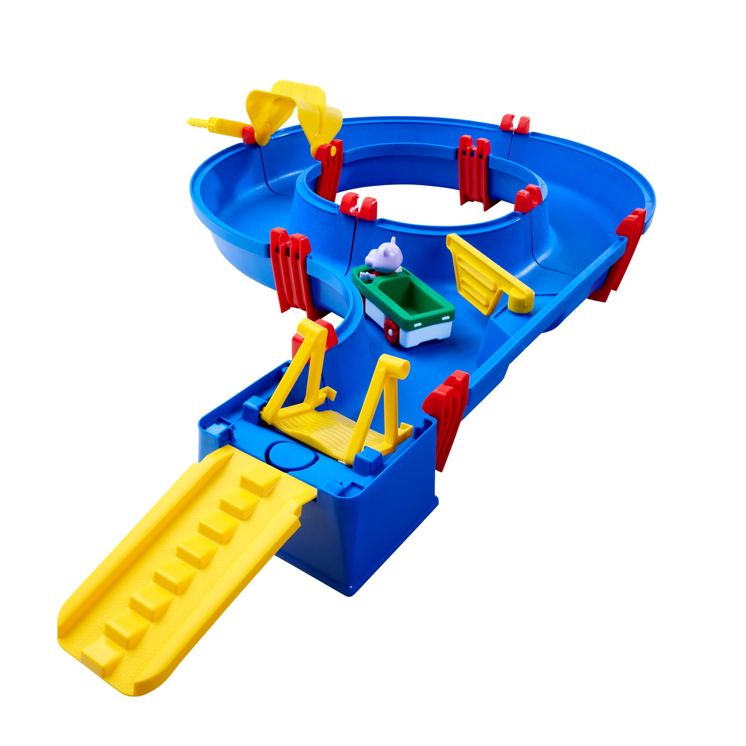 Aquaplay - Set Amphie - Circuit d'eau - Jeu Plein Air Enfant - 1 Véhicule + 1 Figurine - 8700001504