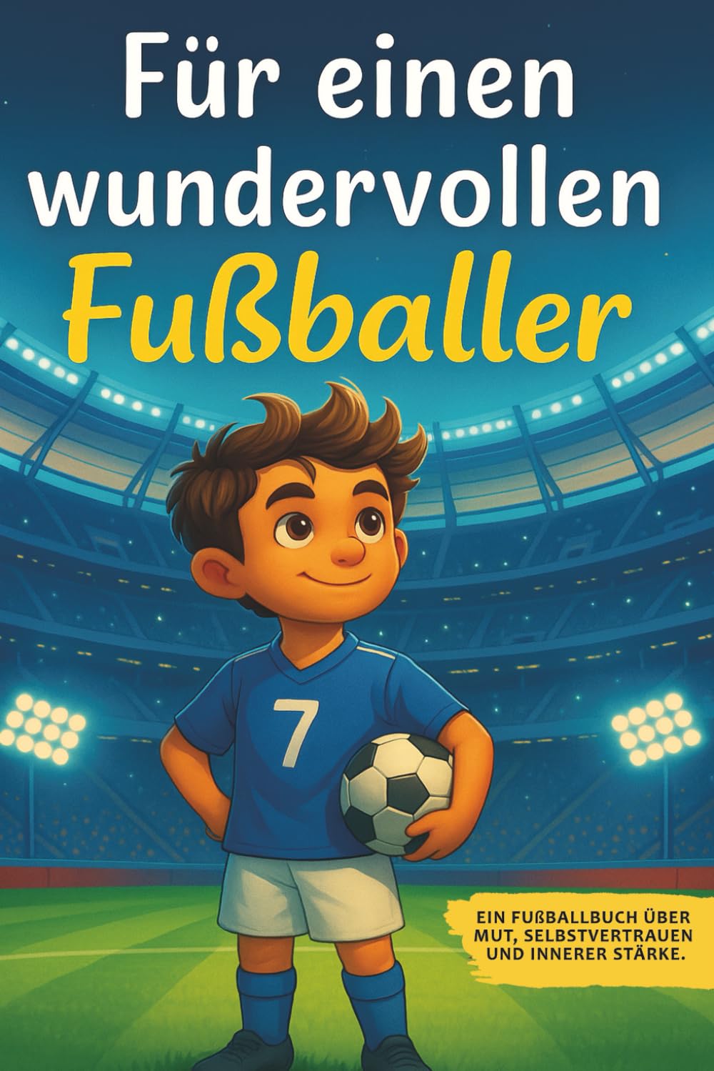 Geschenk für Jungen - Für einen wundervollen Fußballer ! - Fußballbuch über Selbstvertrauen, innerer Stärke & Motivatin Fussball Buch für Kinder ab 7 8 9 10