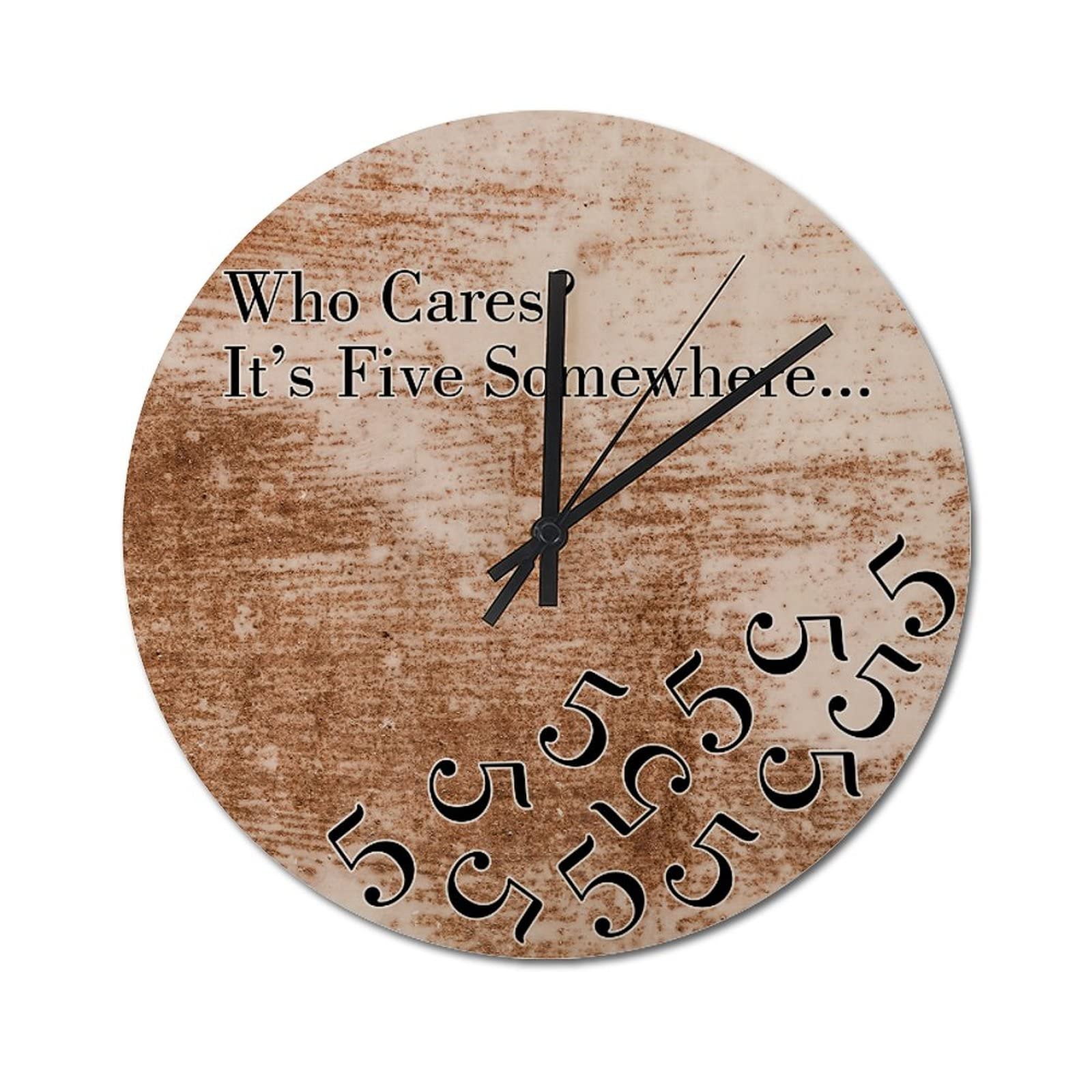 Horloge murale rustique pour une ambiance bistrot vintage salon