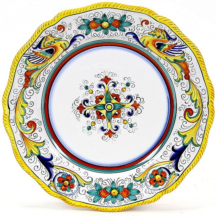 Plato grande decorativo RAFFAELLESCO CLASSICO 13 pulg miniatura 1