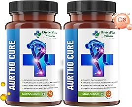 DiViNE PLUS WELLNESS J o i n t C a r e Tablets || Promotes calcium absorption || Reduces inflammation, pain, and stiffness (30 Tab, Pack of 2 (60 Tab))