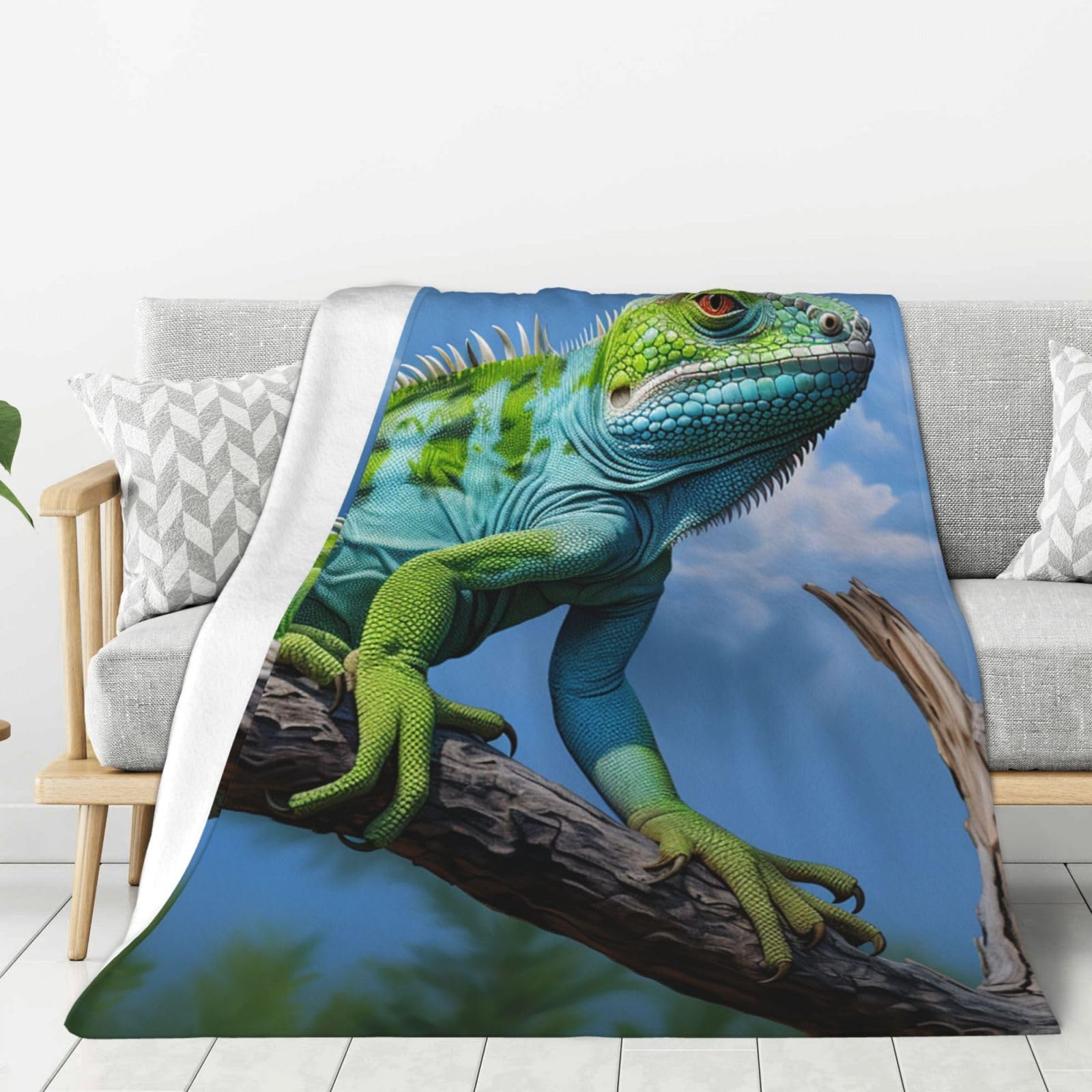 Couverture polaire respirante super douce qui ne peluche pas pour fauteuil