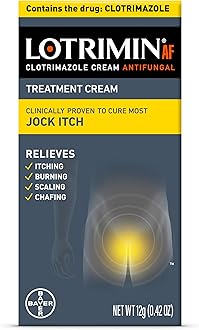 AF Jock Itch, Jock Itch, and Athlete's Foot Cream, 0.42 Ounce (Pack of 1) (Packaging May Vary)