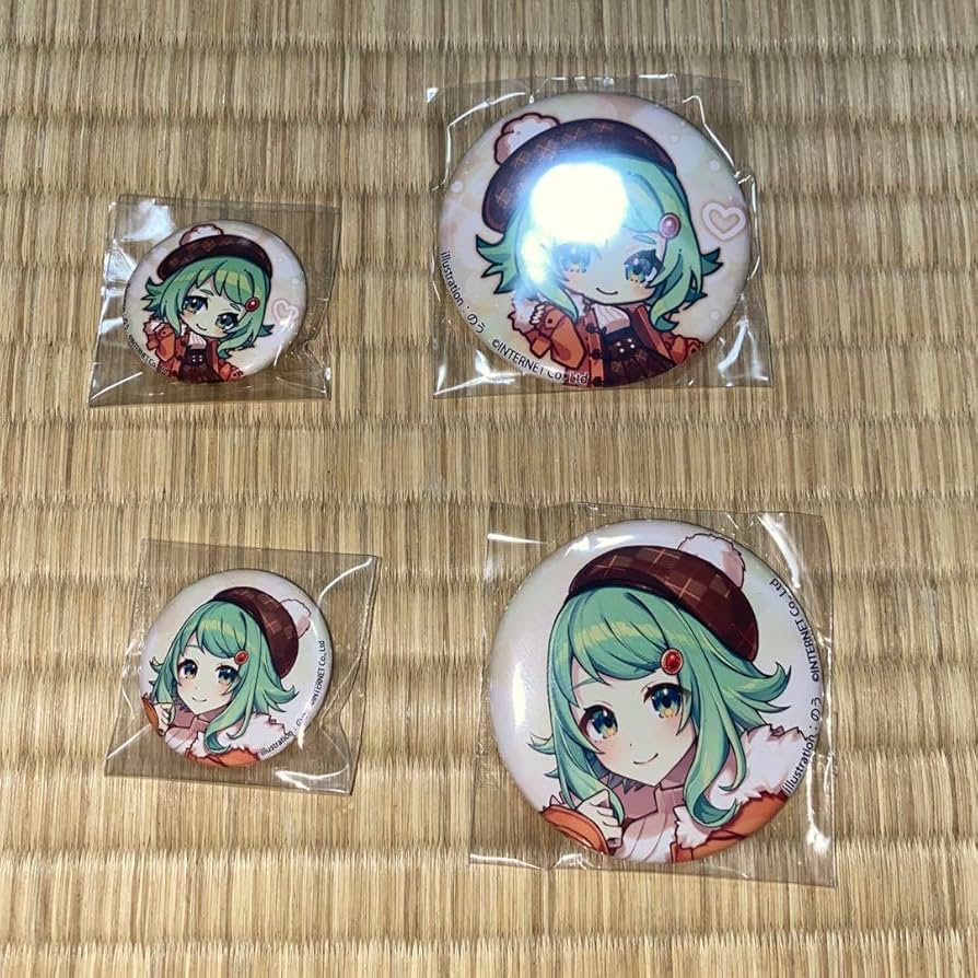 GUMI VOCALOID プラ製 缶バッジ Amazon.co.jp: GUMI 缶バッジ 4点 セット VOCALOID : おもちゃ