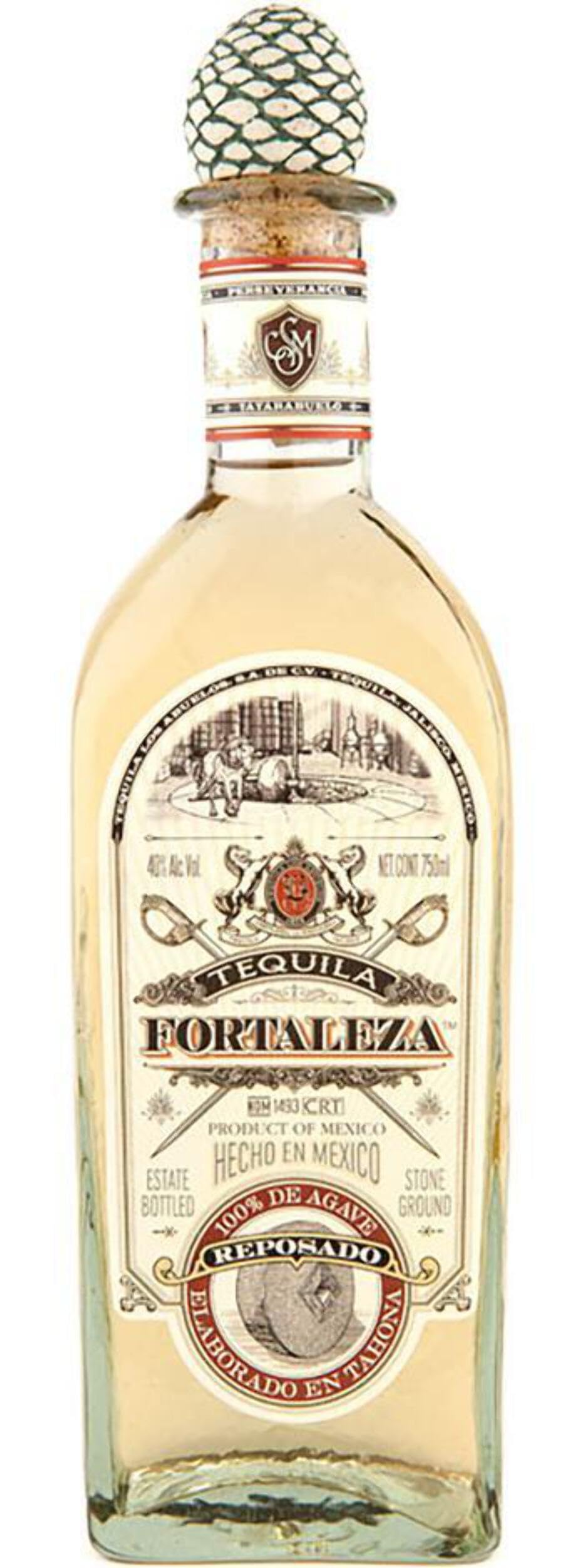Amazon.co.jp: プレミアムテキーラ フォルタレサ レポサド 750ml