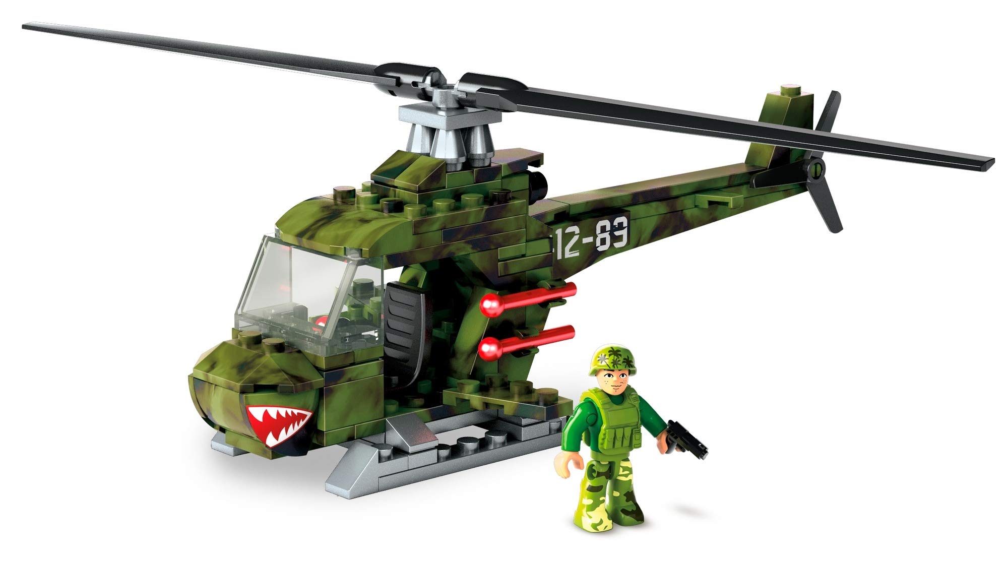 航空機・ヘリコプター MEGA CONSTRUX HALO Amazon.com: Mega Construx Copter Rescue Toy Helicopter Building
