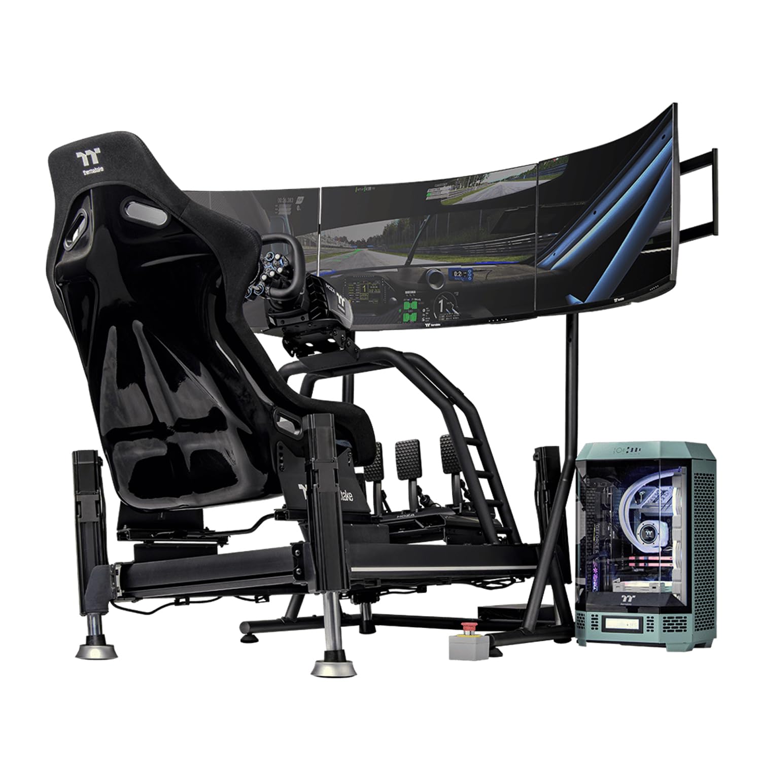 Thermaltake Triple Monitor Stand Pro | Snow