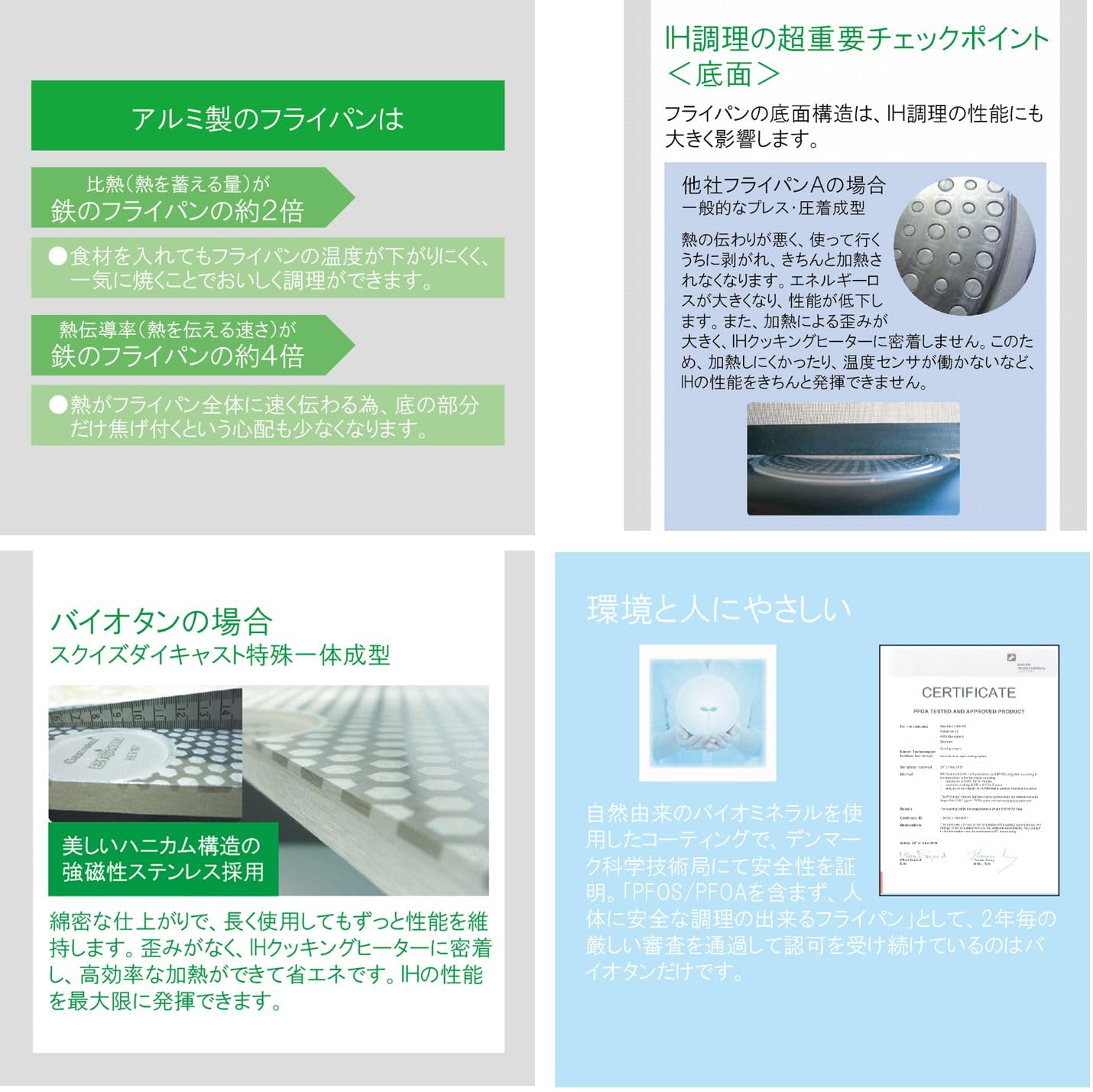 Amazon | Gastrolux BIOTAN ガストロラックス バイオタン IH・ガス対応
