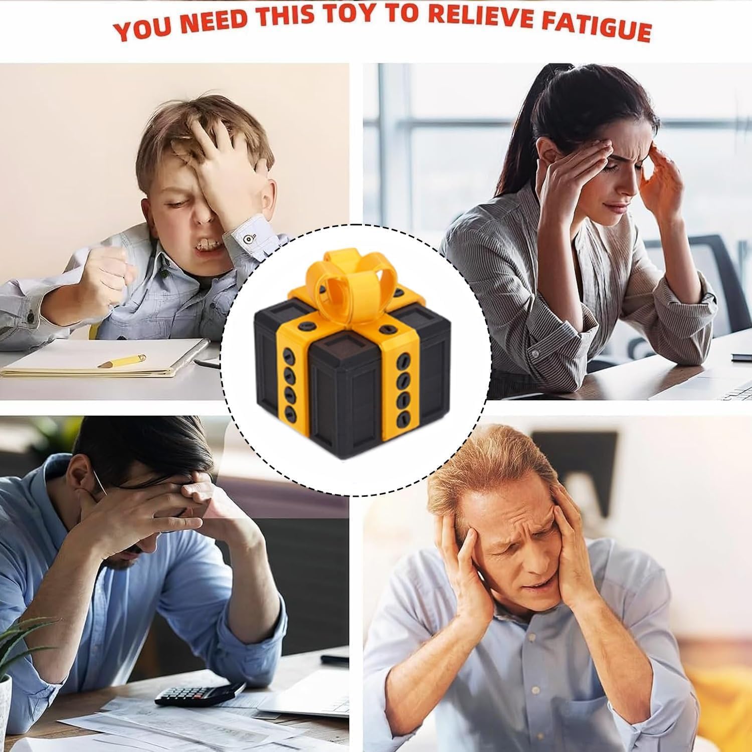 Annoying Nested Screw Gift Box - 3D Printed Prank Present with Interactive Screw Puzzle, Hilarious Gag Gift for Adults & Teens (Christmas, Birthday, Parties)#6