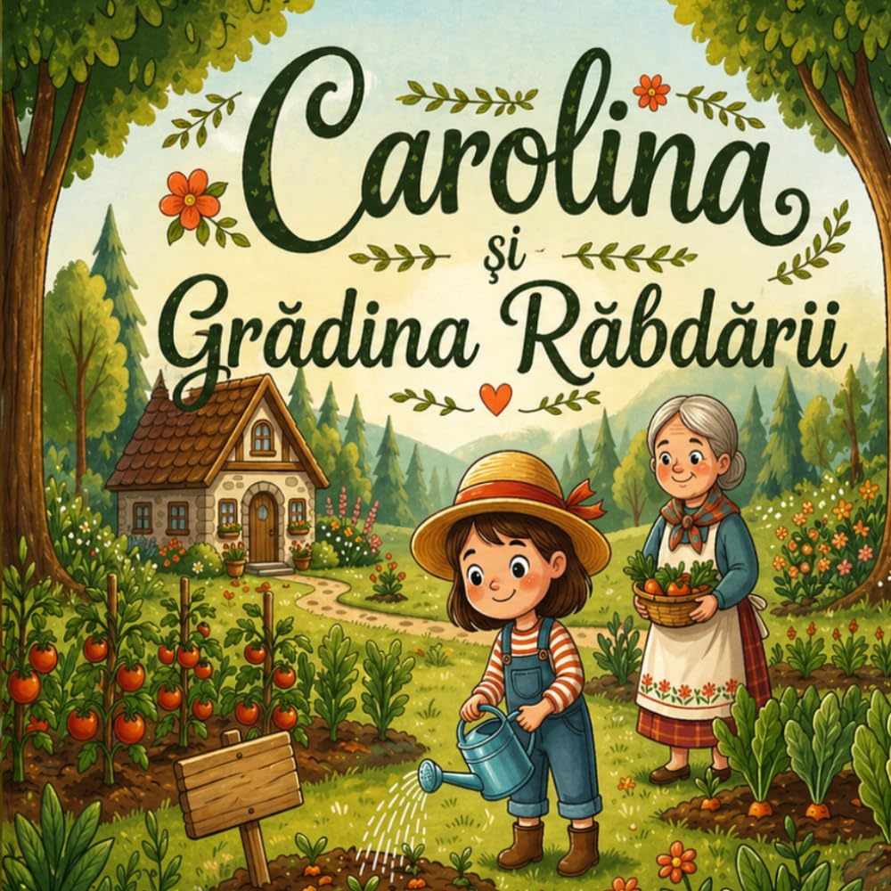 Carolina si Gradina Rabdarii: O poveste pentru copii despre răbdare , natură si iubire
