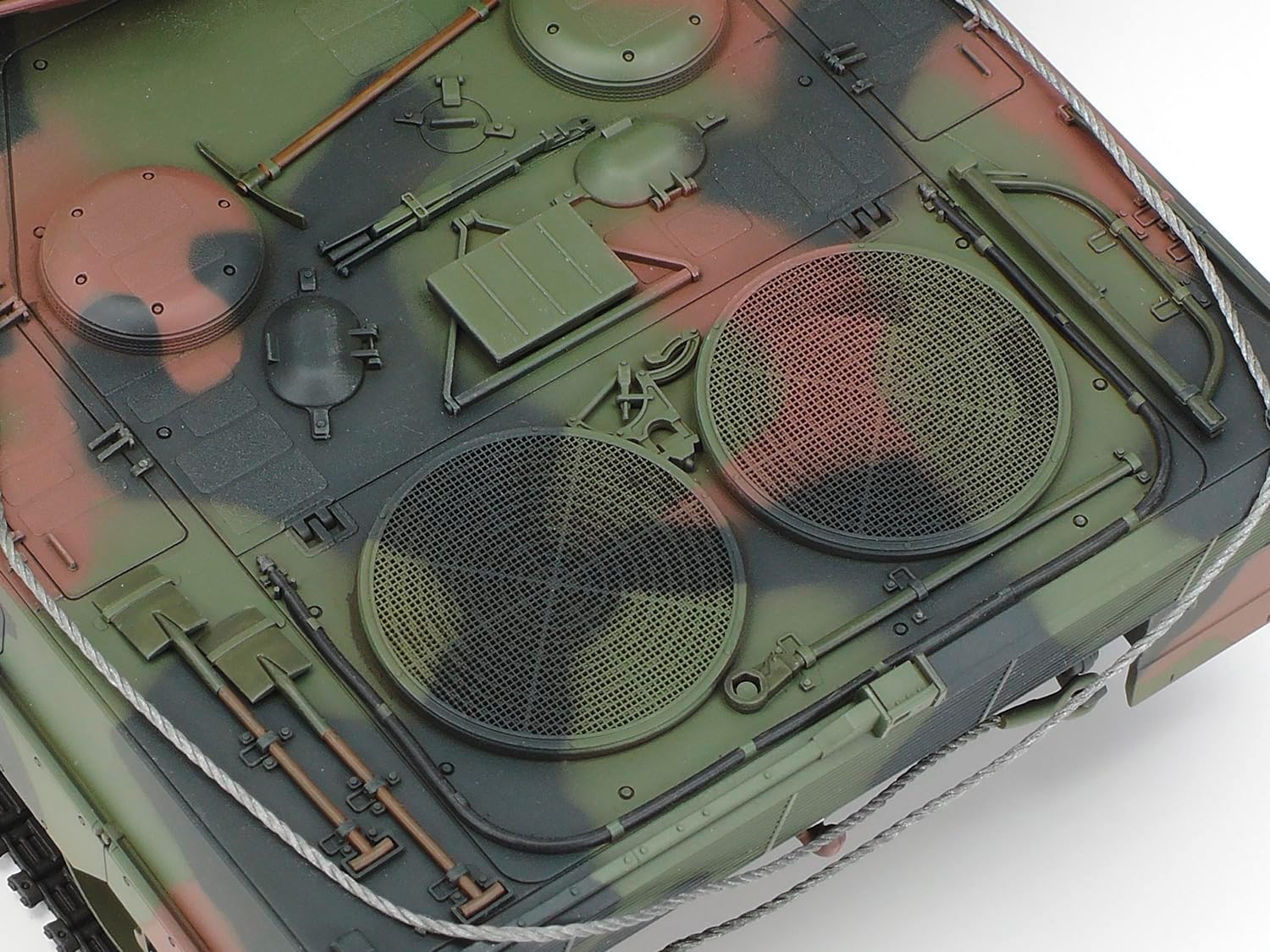 Tamiya Kampfpanzer 25207 1:35 BW KPz Leopard 2 A6 (3) Ukr. -Model, Plastic, Assembly, Tank kit