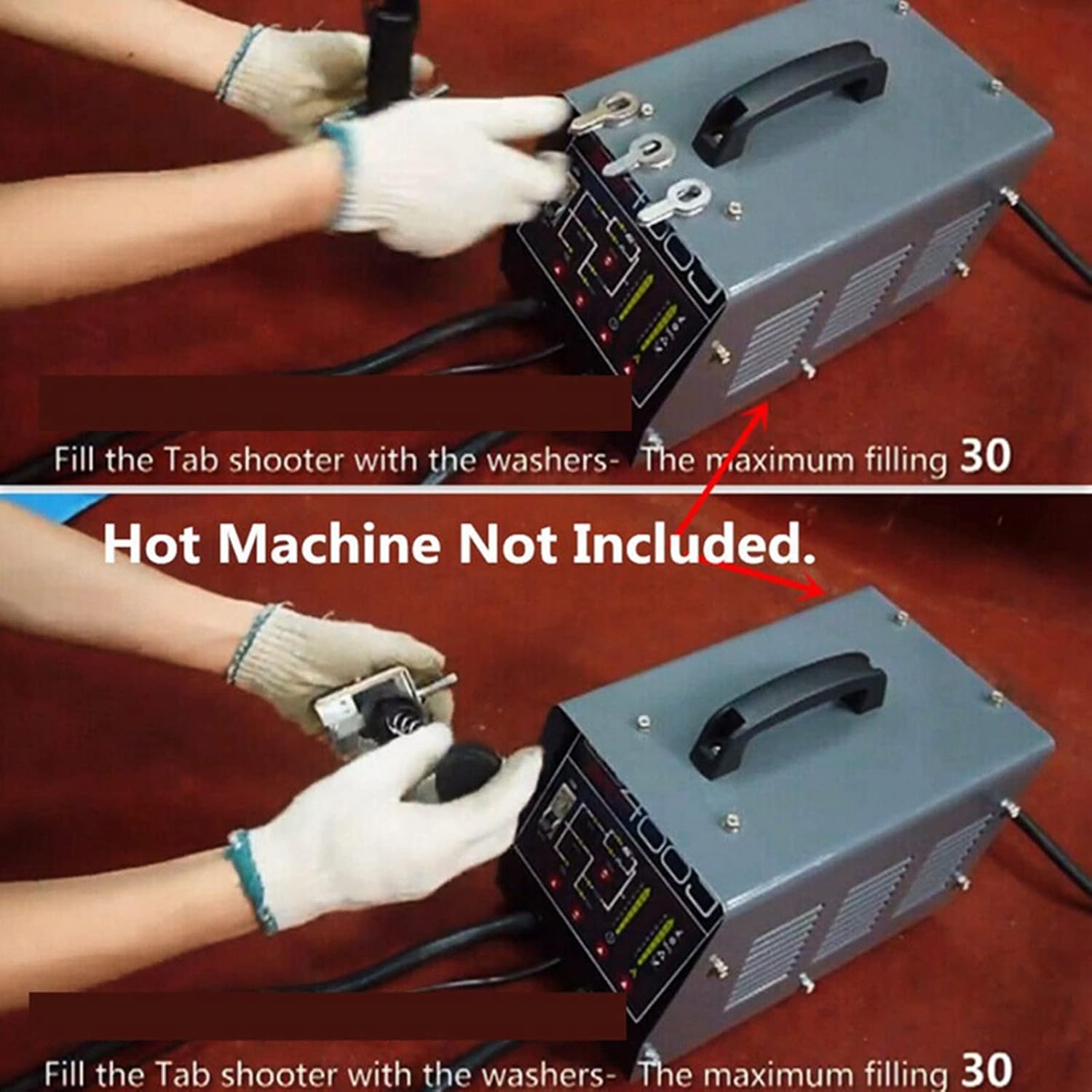 Auto Car Body Welding Dent Puller Reload-Washers Continuous Ejector for Device Pulley Rings Gun-Splint Tool Reload-washers Continuous Ejector for Puller