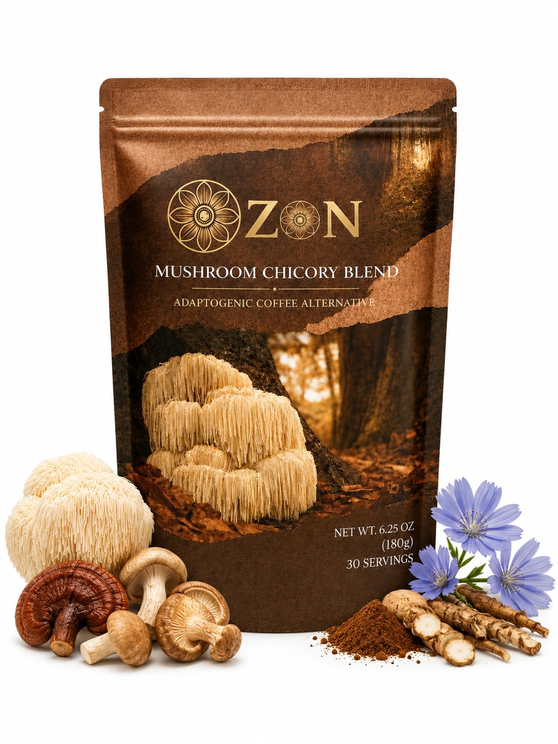 Amazon.com : ZON Mushroom Coffee Alternative, Caffeine Free
