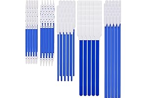 Medical Grade 8-Inch Long Cotton Swabs - 500 Pack