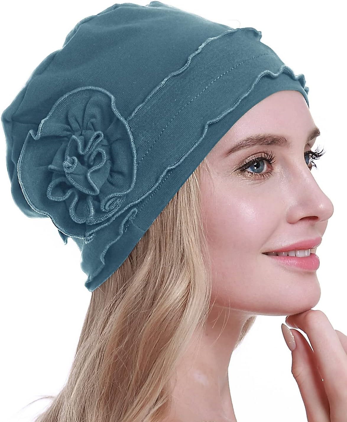 osvyo Chemo Headwear Turban Cap for Women - Cancer Beanie Hair Loss Sealed Packaging