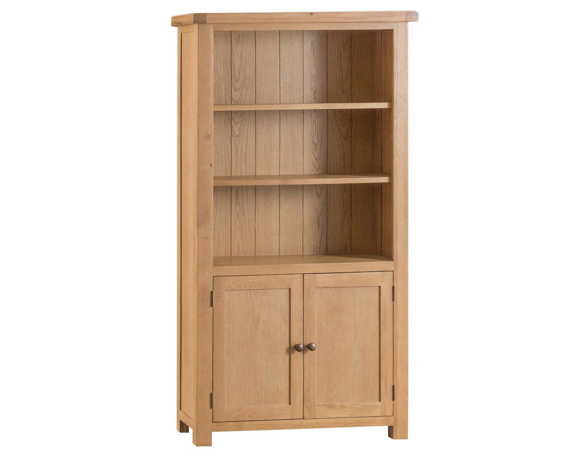 Oak CityRustic Large Bookcase