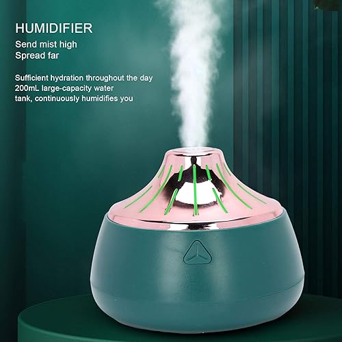 Miniatura 4 de Humidificador de aire de 6.8 fl oz, difusor de aromaterapia con carga USB, luz de escritorio, mini fabricante de niebla para el hogar, bebé,