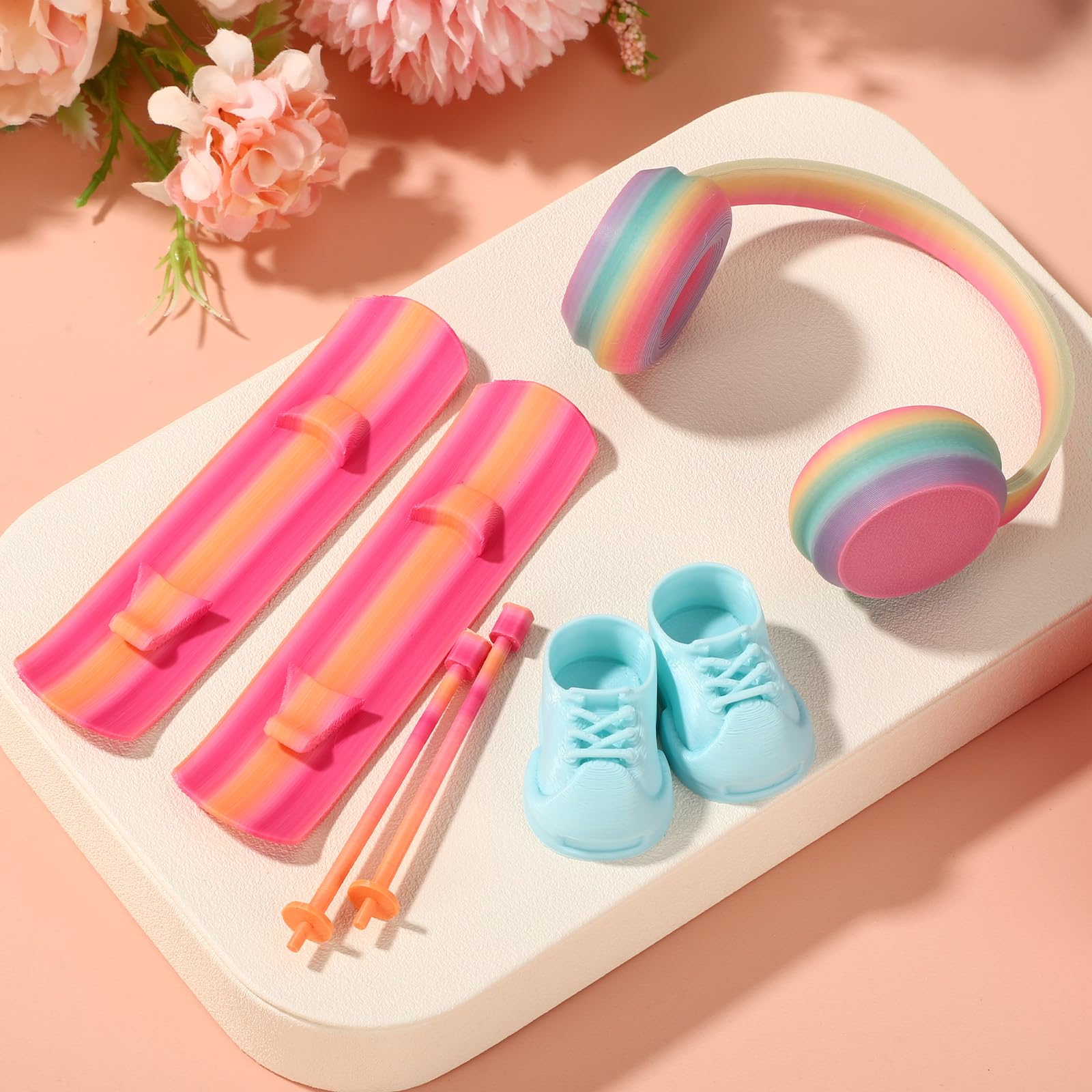 Sinbana Doll Ski Clothes Accessories Set - Image 3
