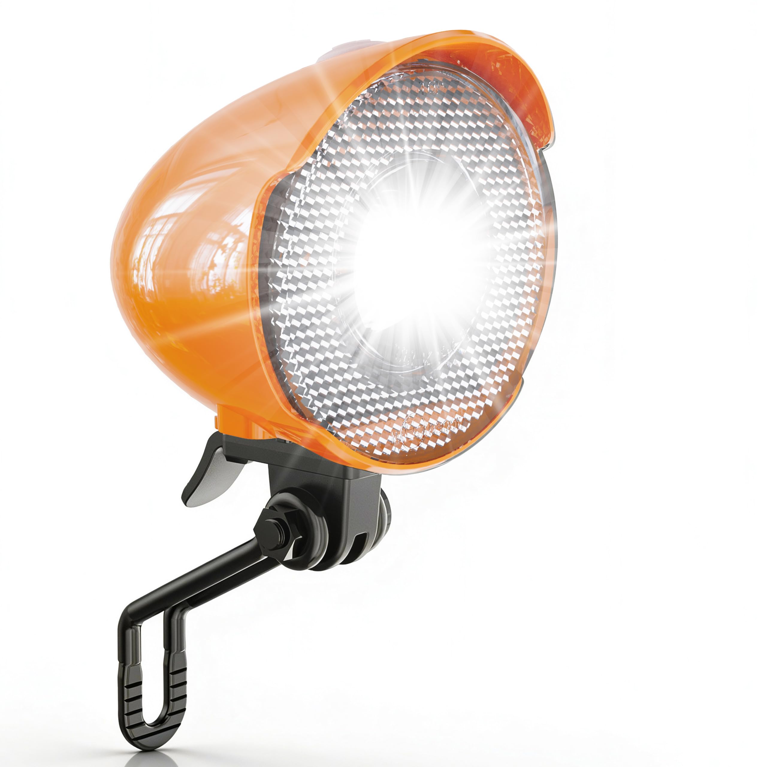 Vintage Bicycle Light, 350Lumen High‑Brightness Retro BicycleHeadlight, Night Riding SafetyLight with Bracket