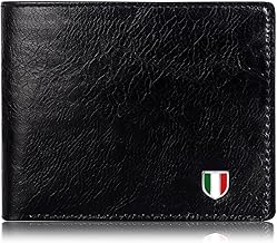 GIOVANNY Leather Black Wallet for Men | GVN-BLKFALTHR