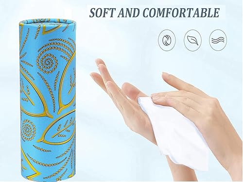 Miniatura 4 de Cilindro de pañuelos de automóvil, repuestos de pañuelos de automóvil, 21 paquetes de recambios de servilletas para soporte de pañuelos de visera de