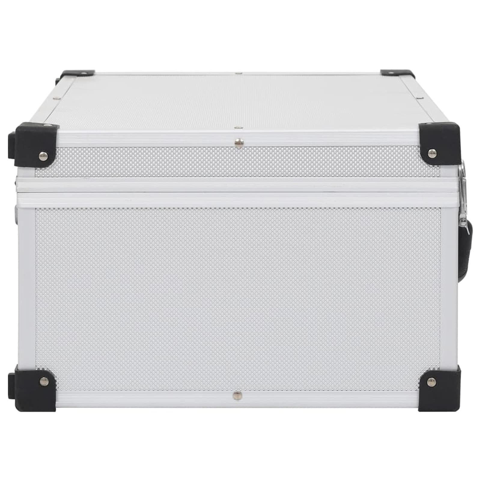 Custodia CD per 60 CD in Alluminio ABS Argento,Forniture per Ufficio,Archiviazione e organizzazione,Porta CD/DVD-91856
