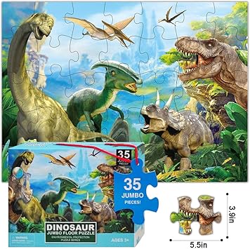 Dinosaur puzzle for 4 year old Clearance