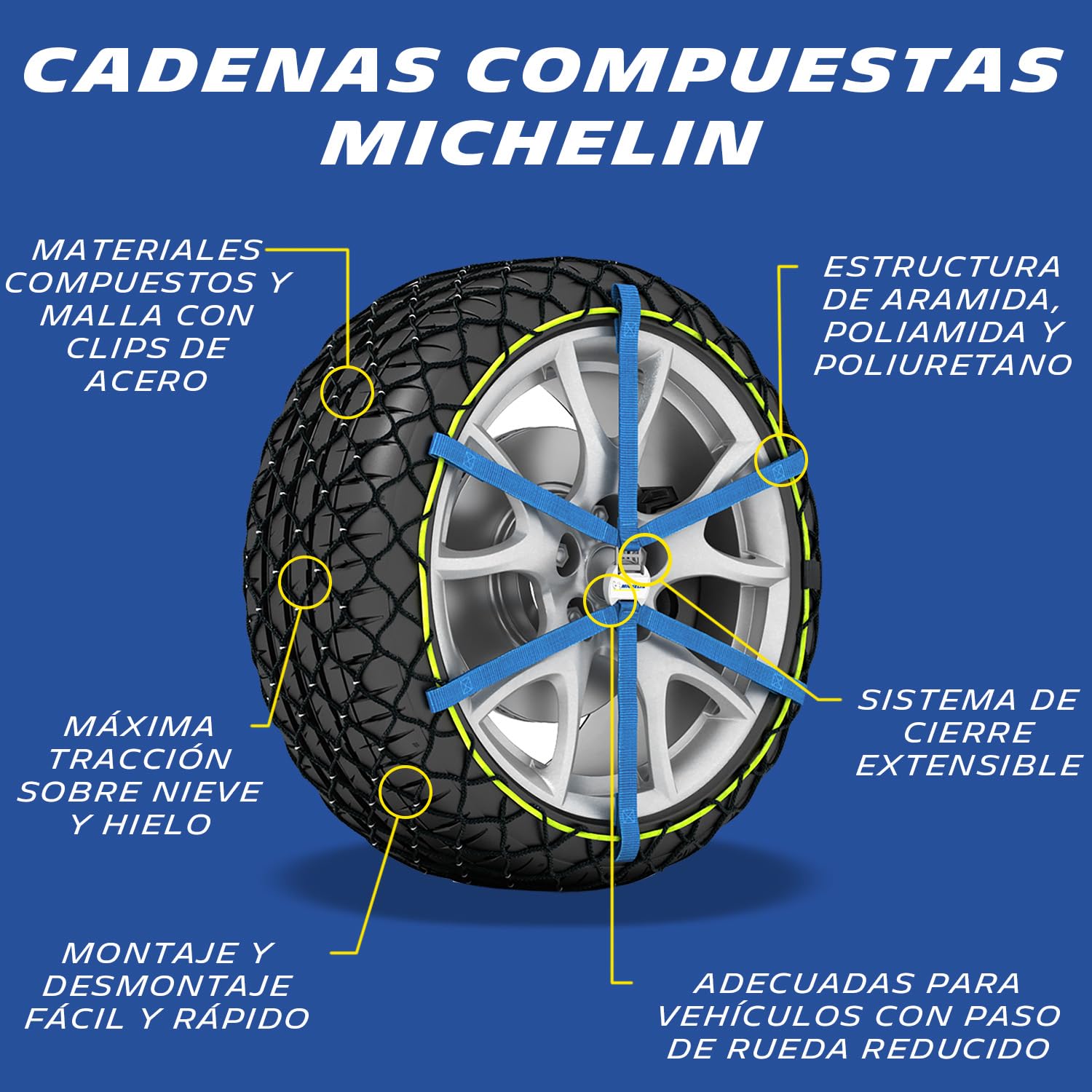 Michelin Cadenas Nieve Easy Grip Evolution 13