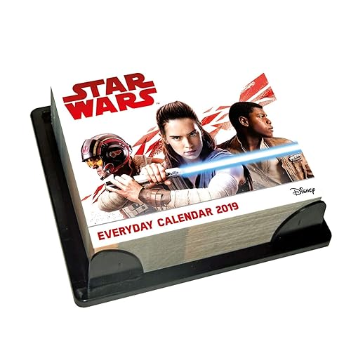 Star Wars Desk Block 2019 Calendar - Page a Day Desk Block Format