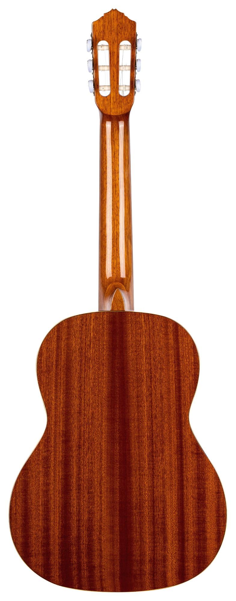 Ortega Guitars 4/4 Konzert Gitarre – Family Series – Inklusive Gig Bag – Zeder, Mahagoni, Hochglanz Natur (R122G)