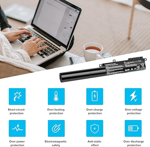 Miniatura 6 de Fancy Buying Nueva A31N1519 Batería para portátil ASUS X540 X540S X540SA R540SA X540L X540LJ X540LA-SI302 X540LA X540SC X540YA Series Laptop 3ICR1966