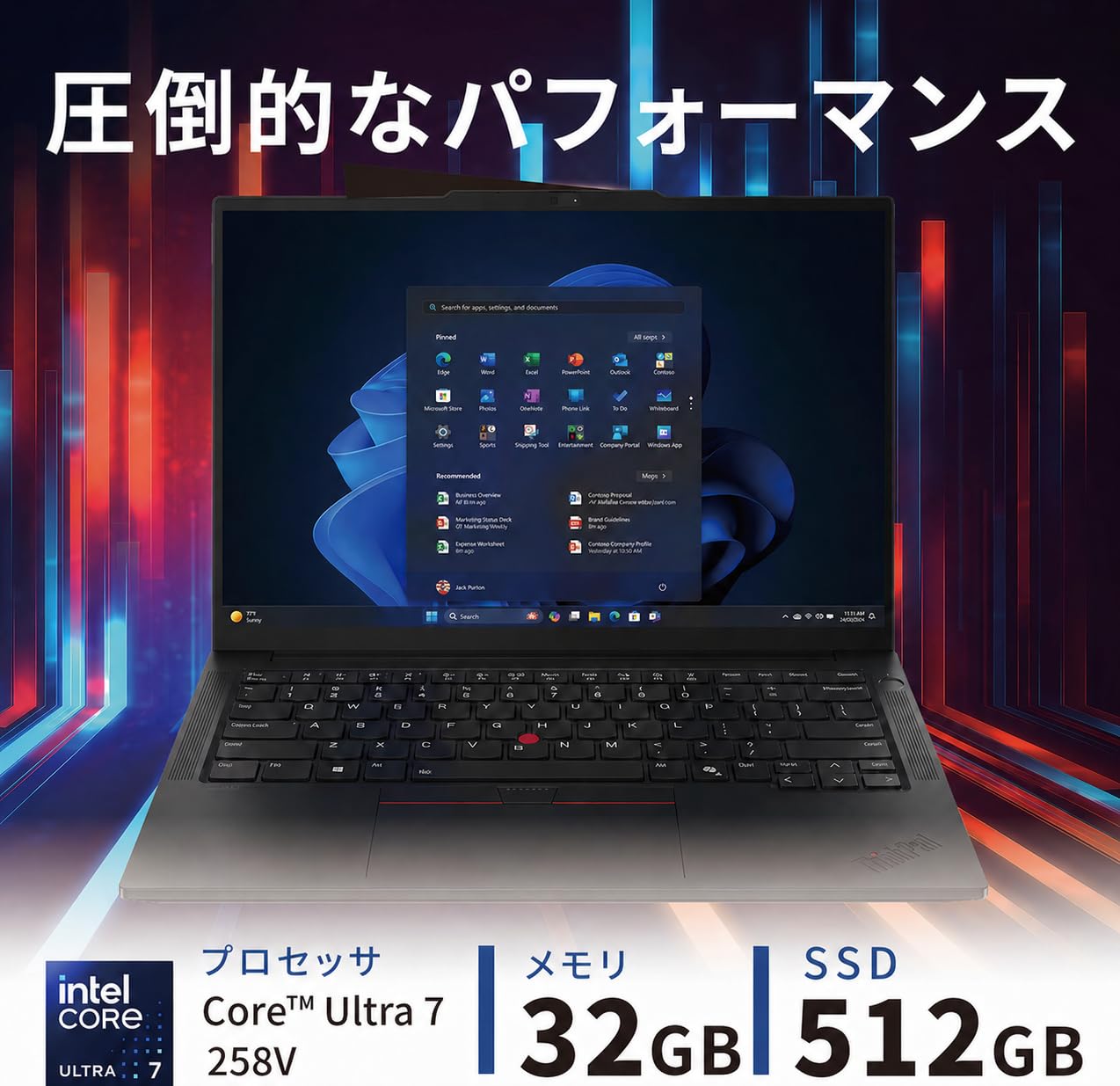 Amazon.co.jp: Lenovo ThinkPad E14 Gen 7 ILL ノートパソコン