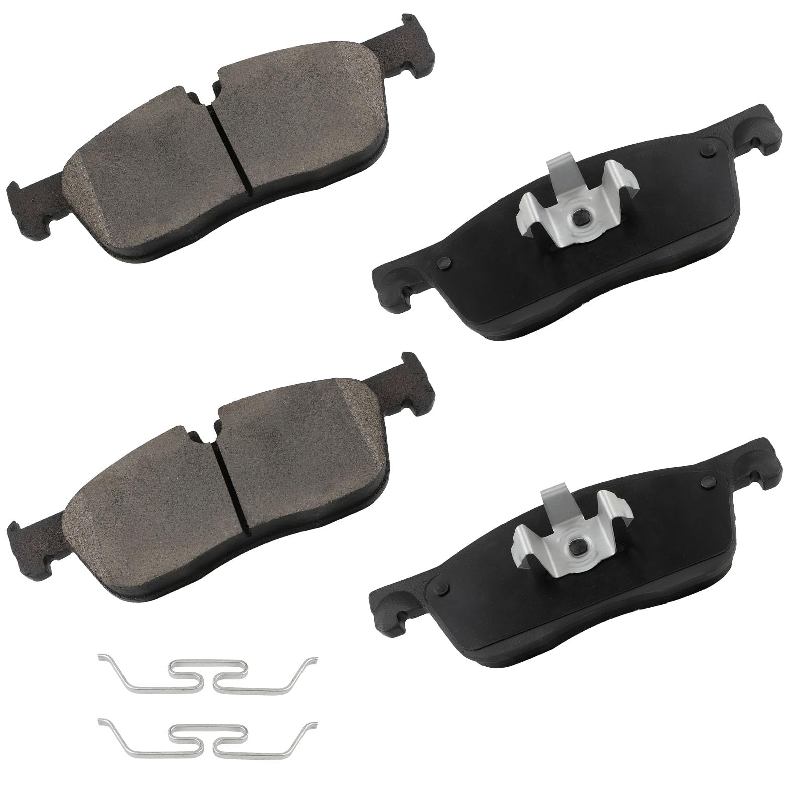 cciyu D1838 Front Ceramic Brake Pads For Jaguar For E-Pace 18-19/For F-Pace 17-20/For XE 17-19/For XF 17-20,For Land Rover For Discovery Sport 15-19/For Range Rover Evoque 16-19/For Range Rover Velar
