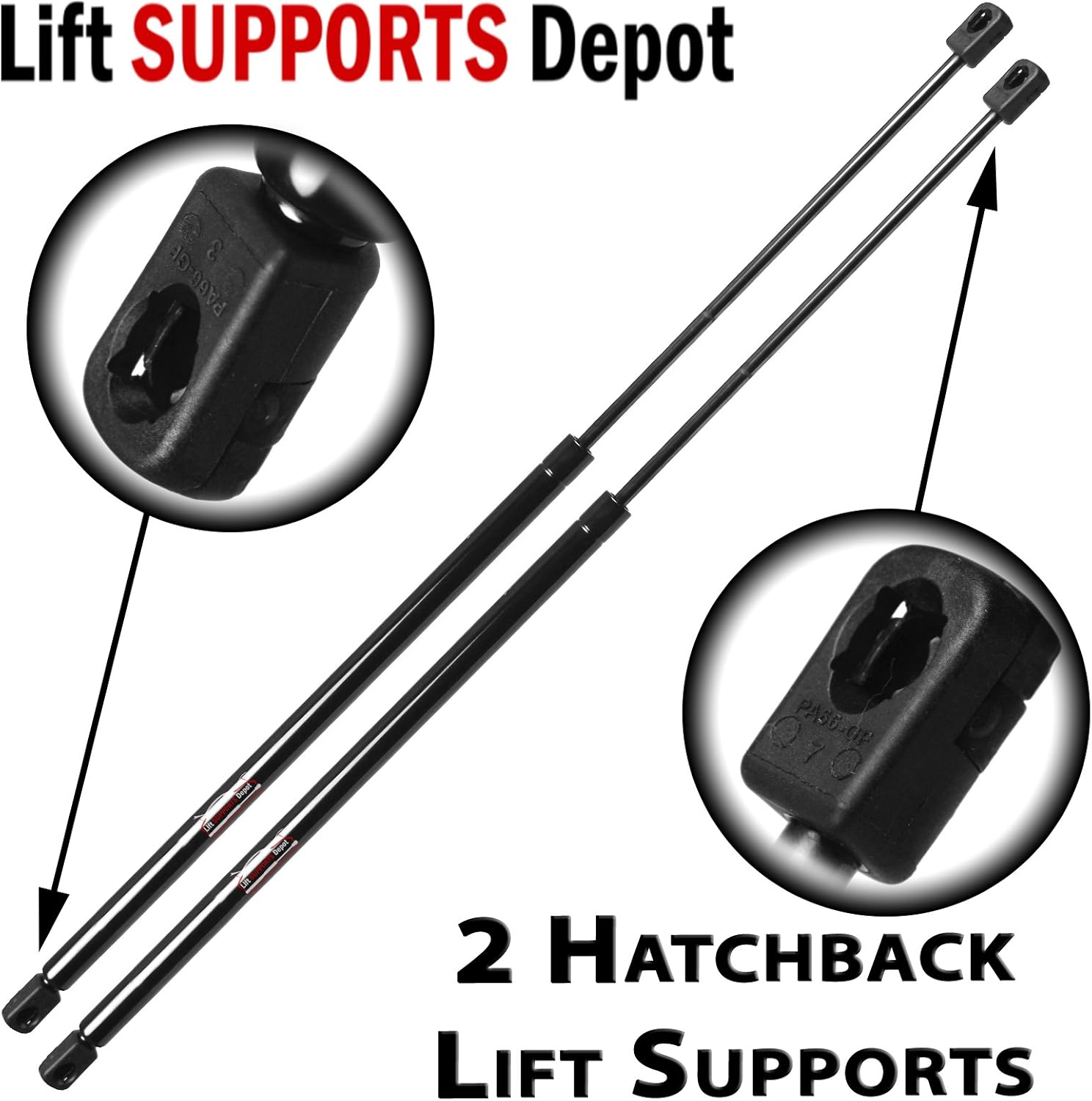New Hatch Lift Gas Strut Support Replacement Pair For Volkswagen Beetle